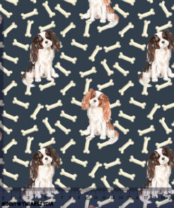 Alternative view of Tkanina wodoodporna Cavalier King Charles Spaniel simple dog 2