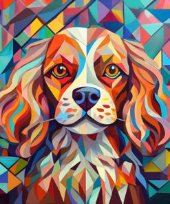 Panel welur Cavalier King Charles Spaniel 14