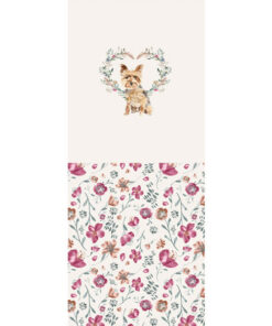 Panel 42x100cm Yorkshire Terrier mini