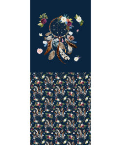 Panel 42x100cm łapacz snów granat