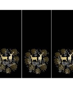 Panel śpiworkowy 155x120cm mix złote jelenie