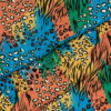 Welur tapicerski print zwierzęcy leopard zebra wąż 2