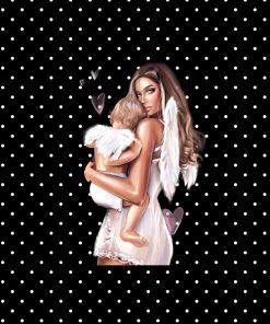 Panel wodoodporny urocza mama i dziecko anioł