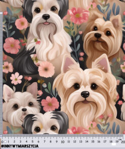 Alternative view of Tkanina wodoodporna psy yorki Yorkshire Terrier 2