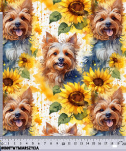 Alternative view of Welur tapicerski psy yorki Yorkshire Terrier 5