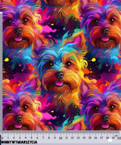 Alternative view of Welur tapicerski psy yorki Yorkshire Terrier 6