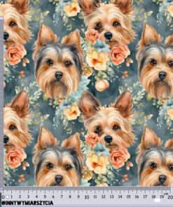 Alternative view of Welur tapicerski psy yorki Yorkshire Terrier 7