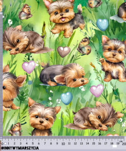 Alternative view of Tkanina wodoodporna psy yorki Yorkshire Terrier 9