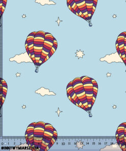 Alternative view of Tkanina wodoodporna balony na niebie
