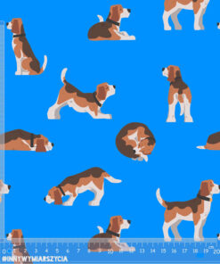 Alternative view of Tkanina wodoodporna beagle 1
