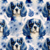 Welur tapicerski cavalier king charles spaniel 1