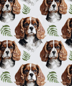 Welur tapicerski cavalier king charles spaniel 2