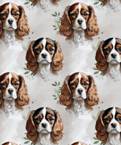Welur tapicerski cavalier king charles spaniel 4