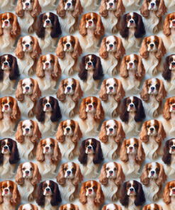 Welur tapicerski cavalier king charles spaniel małe 5