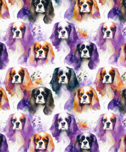 Welur tapicerski cavalier king charles spaniel 6
