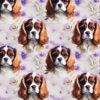 Welur tapicerski cavalier king charles spaniel 7