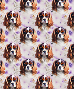 Welur tapicerski cavalier king charles spaniel małe 7