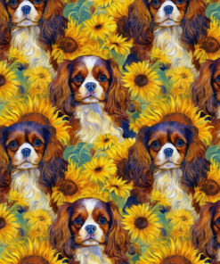 Welur tapicerski cavalier king charles spaniel 8