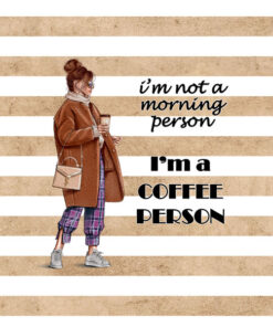 Panel wodoodporny coffee person