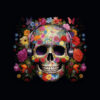 Panel wodoodporny czaszka sugar skull 7