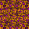 Tkanina wodoodporna czaszki wzór leopard panterka 1