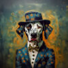 Panel wodoodporny royal pet portret pies dalmatyńczyk 5