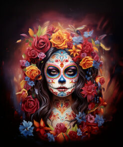 Panel wodoodporny dia de los Muertos 4