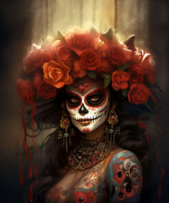 Panel wodoodporny dia de los Muertos 5