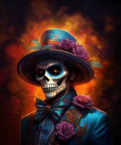 Panel wodoodporny dia de los Muertos 6
