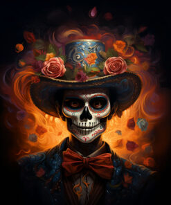 Panel wodoodporny dia de los Muertos 7