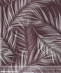 Alternative view of Ortalion wodoodporny cyfrowe eleganckie tropikalne liście palmowe