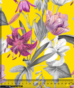 Alternative view of Ortalion wodoodporny eleganckie lilie i tulipany 1