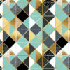 Welur tapicerski geometryczna elegancja 4