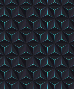 Tkanina wodoodporna geometryczna harmonia mała 4
