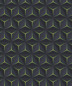Tkanina wodoodporna geometryczna harmonia mała 5
