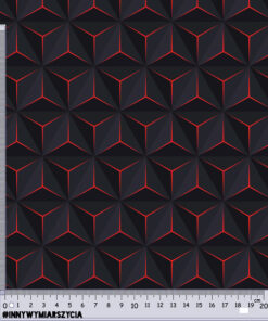 Alternative view of Tkanina wodoodporna geometryczna harmonia mała 6