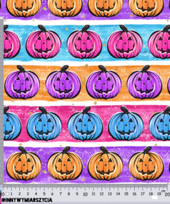 Alternative view of Tkanina wodoodporna halloween dynie 9