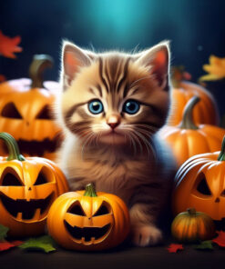 Panel welur halloween kot 11