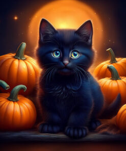 Panel welur halloween kot 12