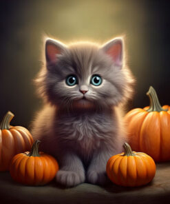 Panel welur halloween kot 13
