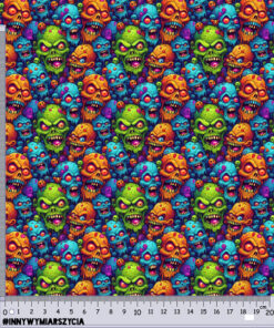 Alternative view of Tkanina wodoodporna halloween zombie małe 42