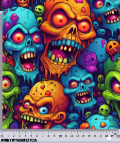 Alternative view of Welur tapicerski halloween zombie 42