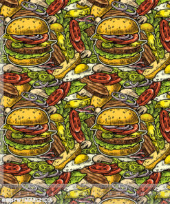 Alternative view of Ortalion wodoodporny fast food hamburger