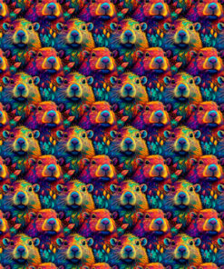 Tkanina wodoodporna kapibary małe 5