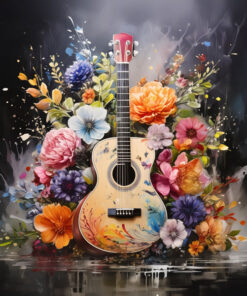 Panel wodoodporny instrumenty gitara 1