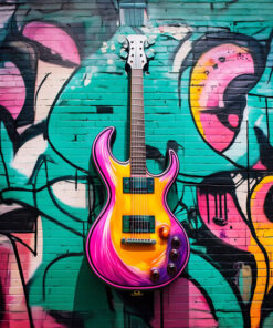 Panel wodoodporny instrumenty gitara 16