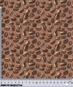 Alternative view of Tkanina wodoodporna mocha mousse kawa ziarna 19