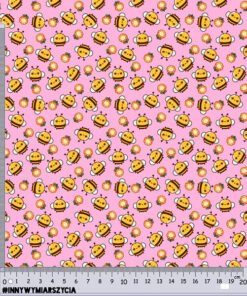 Alternative view of Tkanina wodoodporna zwierzaki kawaii pszczoły 1