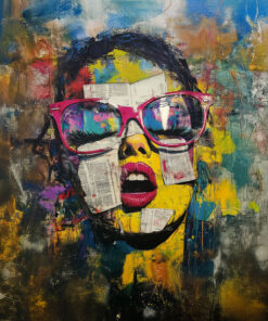 Panel welur portret kobieta 35