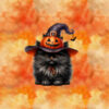 Panel wodoodporny halloween kot 1